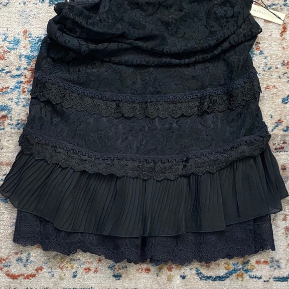 Vertigo Paris Black Lace Dress {Flapper Vibe} RARE - Picture 8 of 11